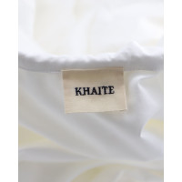 Khaite Robe en Coton en Blanc