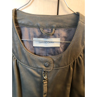 Gerard Darel Jacket/Coat Leather in Grey
