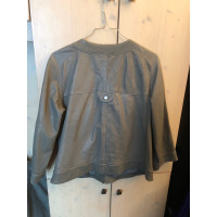 Gerard Darel Jacket/Coat Leather in Grey