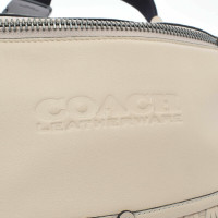 Coach Shoulder bag Leather in Beige