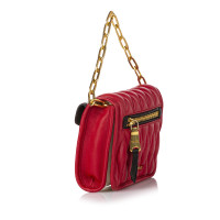 Miu Miu Shoulder bag Leather in Red