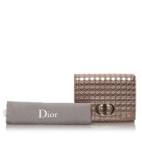 Christian Dior Sac à main/Portefeuille en Cuir en Doré