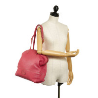 Fendi Tote Bag aus Leder in Rosa / Pink