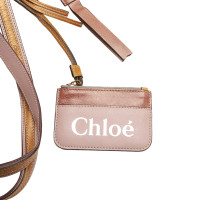 Chloé Tote bag Leer in Roze