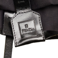 Fendi Handtas Canvas in Zwart