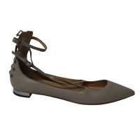 Aquazzura Scarpe stringate in Pelle in Grigio