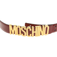 Moschino riem met logo-sluiting