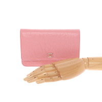 Chanel Wallet on Chain aus Leder in Rosa / Pink