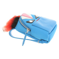 Fendi Blue mini bag key