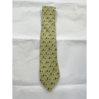 Hermès Krawatte en Soie en Vert
