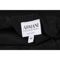 Armani Collezioni Veste/Manteau en Laine en Noir