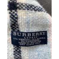 Burberry Sciarpa in Lana in Blu