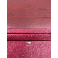 Hermès Vision Agenda Cover aus Leder in Rot