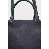 Cartier C de Cartier Bag Leather in Blue