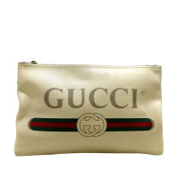 Gucci Clutch en Cuir en Blanc