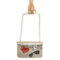 Moschino Love Shoulder bag in Gold