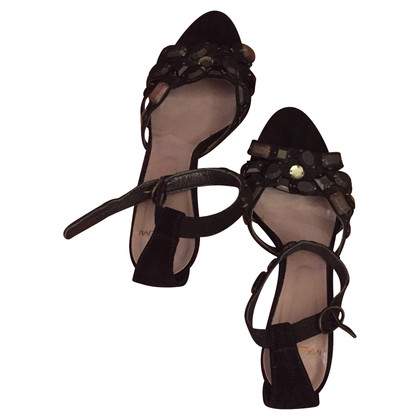 Maliparmi Black sandals with heels