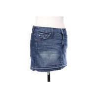 7 For All Mankind Skirt Jeans fabric in Blue