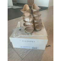 Casadei Sandals Leather in Nude