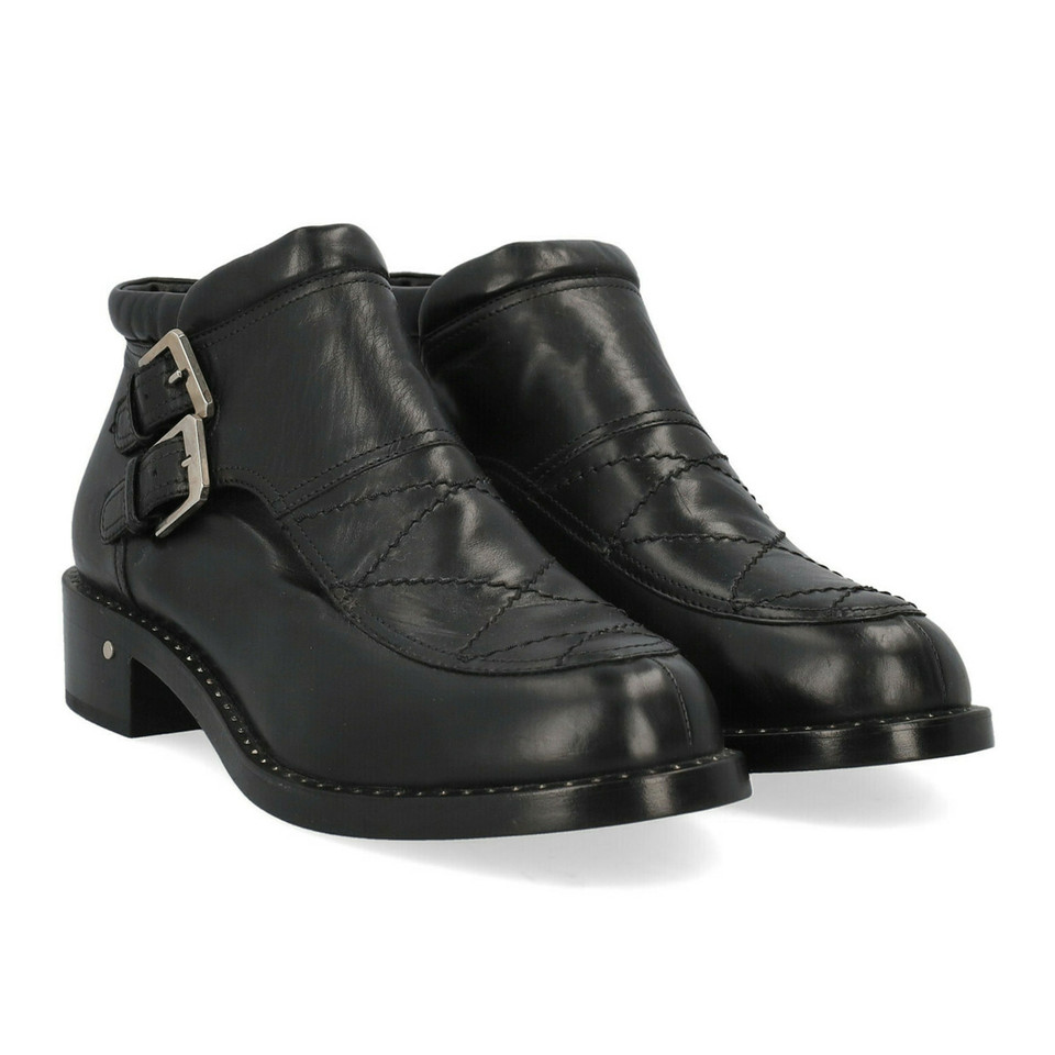 Laurence Dacade Stiefeletten aus Leder in Schwarz