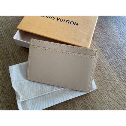 Louis Vuitton Sac à main/Portefeuille en Cuir en Crème