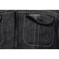 Longchamp Jacket/Coat Cotton in Grey