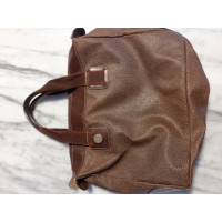 Borbonese Handbag Leather in Brown