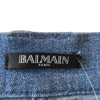 Balmain Jeans aus Jeansstoff