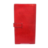 Hermès Béarn Leather in Red