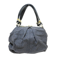 Christian Louboutin Handtasche aus Wolle in Grau