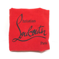 Christian Louboutin Handtasche aus Wolle in Grau