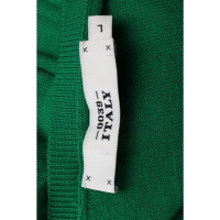 0039 Italy Strick aus Wolle in Grün