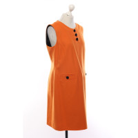 St. Emile Kleid aus Wolle in Orange