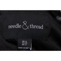 Needle & Thread Robe en Noir