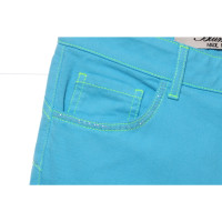 Blumarine Jeans en Coton en Turquoise