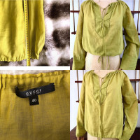 Gucci Top Cotton in Green
