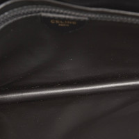 Céline Clutch Bag Leather in Black