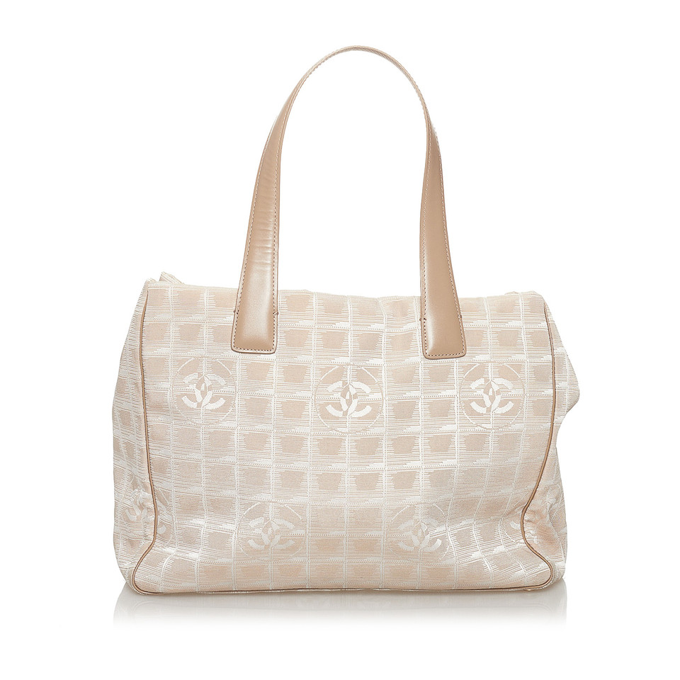 Chanel Tote bag Cotton in Pink