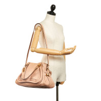 Chloé Paraty Bag aus Leder in Rosa / Pink