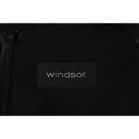Windsor Robe en Laine en Noir