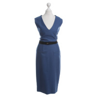Victoria Beckham Blue dress with belt