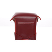 Manu Atelier Mini Pristine  Bag Leather in Bordeaux
