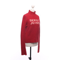 Dkny Tricot en Coton en Rouge