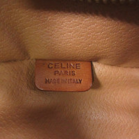 Céline Clutch Bag Canvas in Brown