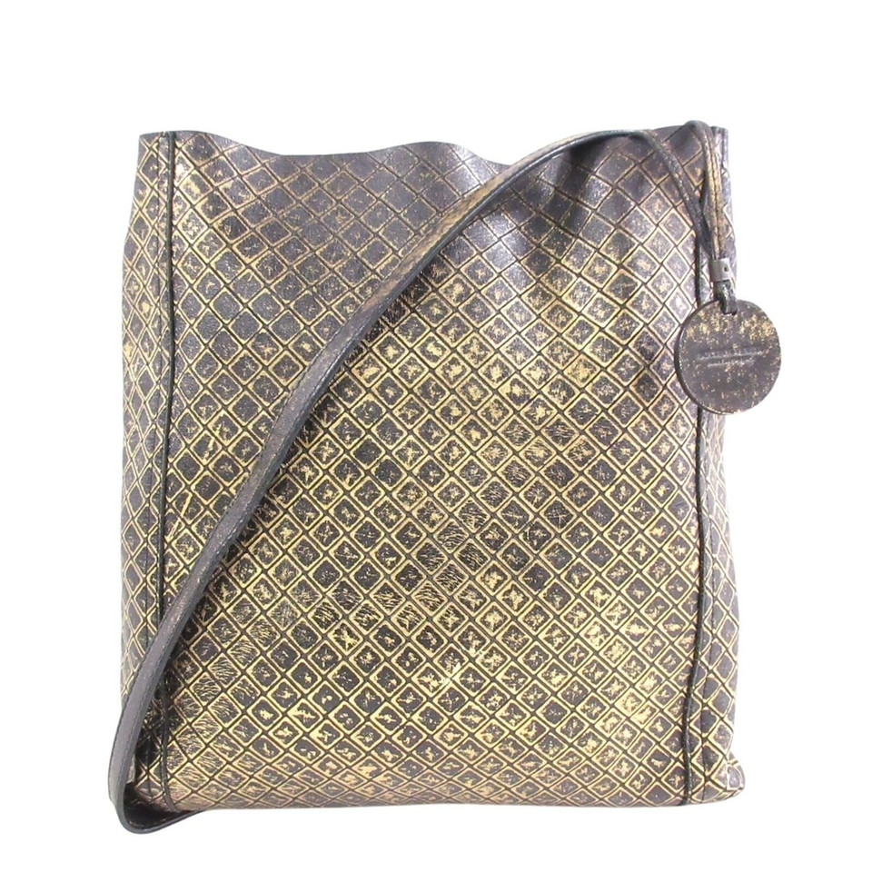 Bottega Veneta Shoulder bag Leather in Gold