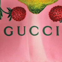 Gucci Echarpe/Foulard en Soie en Rose/pink