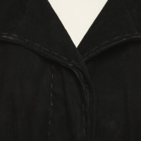 Marina Rinaldi Jacket/Coat Suede in Black