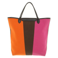 Longchamp Tote Bag en tricolore