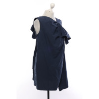 Msgm Kleid aus Baumwolle in Blau