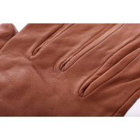 La Perla Handschuhe aus Leder in Braun